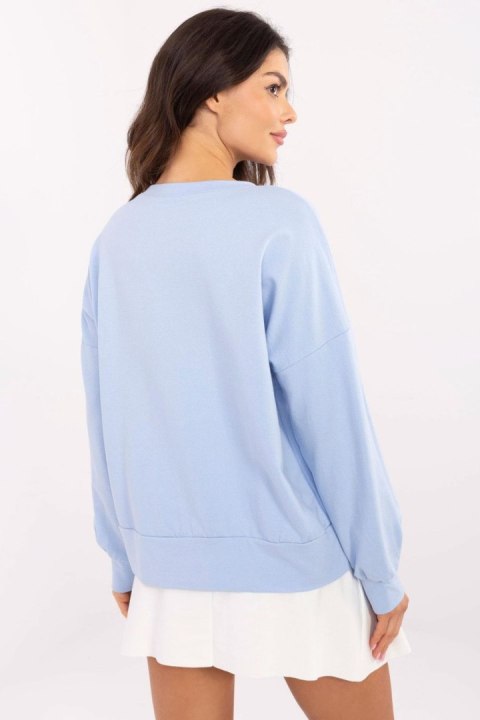 Bluza Damsk aModel MI-BZ-M741.24 Light Blue - Italy Moda Bluza Damsk aModel MI-BZ-M741.24 Light Blue - Italy Moda