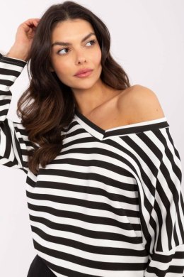 Bluzka Model MI-BZ-391739-1.19 Black/White - Italy Moda