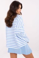 Bluzka Model MI-BZ-391739-1.19 White/Blue - Italy Moda