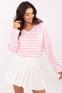 Bluzka Model MI-BZ-391739-1.19 White/Pink - Italy Moda