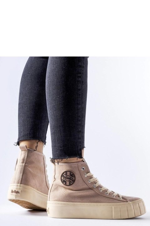 Beżowe trampki Lee Cooper LCJ-22-31-1434L - Solea Beżowe trampki Lee Cooper LCJ-22-31-1434L - Solea
