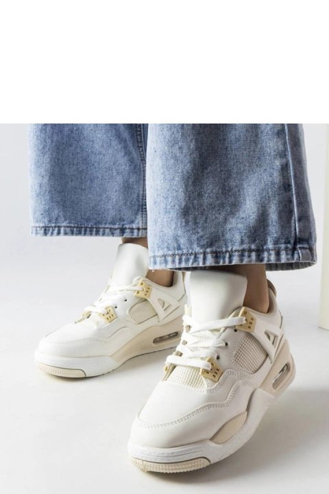 Beżowe sneakersy z łączonych materiałów Malas - Solea Beżowe sneakersy z łączonych materiałów Malas - Solea