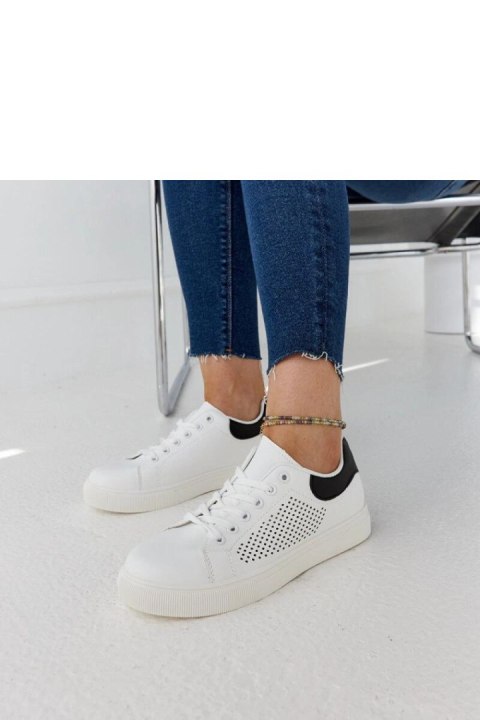 Białe ażurowe sneakersy Semhar - Solea Białe ażurowe sneakersy Semhar - Solea