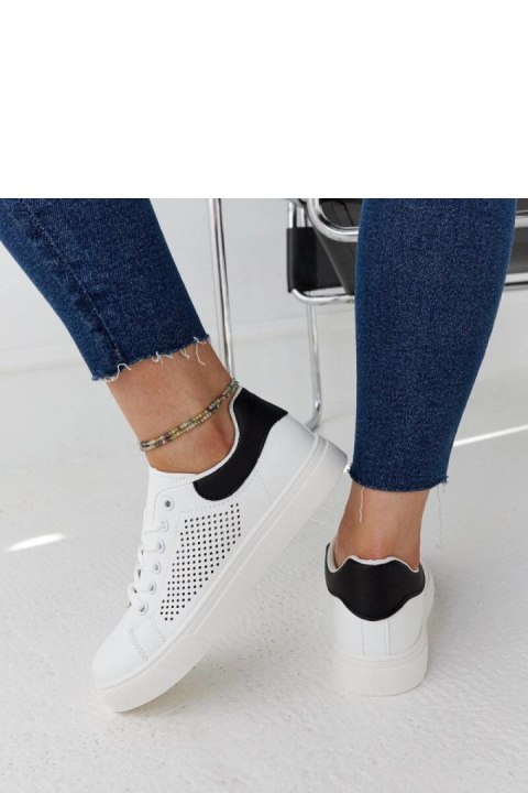 Białe ażurowe sneakersy Semhar - Solea Białe ażurowe sneakersy Semhar - Solea