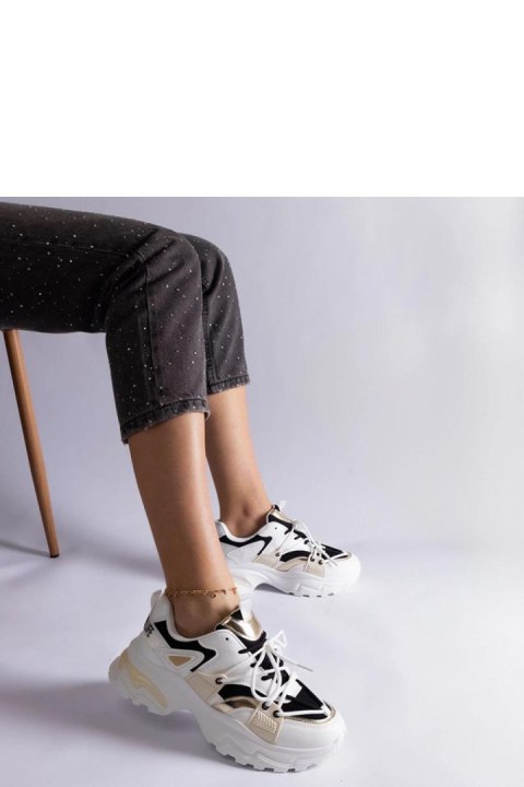 Biało-czarne sneakersy sportowe Sulamita - Solea Biało-czarne sneakersy sportowe Sulamita - Solea