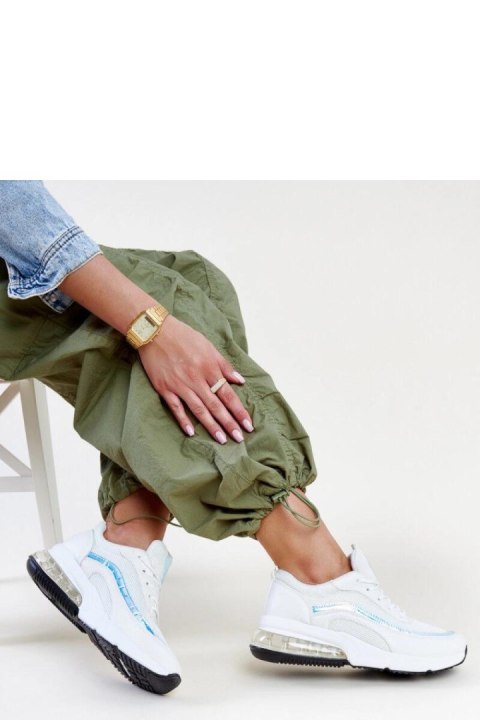 Białe sneakersy z hologramem Jelka - Solea Białe sneakersy z hologramem Jelka - Solea