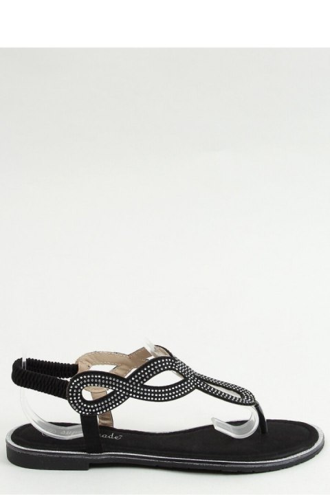 Sandał SANDAŁKI JAPONKI CZARNE 6170 BLACK - Inello Sandał SANDAŁKI JAPONKI CZARNE 6170 BLACK - Inello