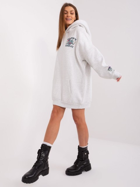 Bluza-D10606BA02406D2-jasny szary Bluza-D10606BA02406D2-jasny szary