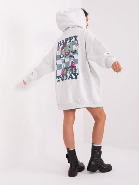 Bluza-D10606BA02406D2-jasny szary Bluza-D10606BA02406D2-jasny szary