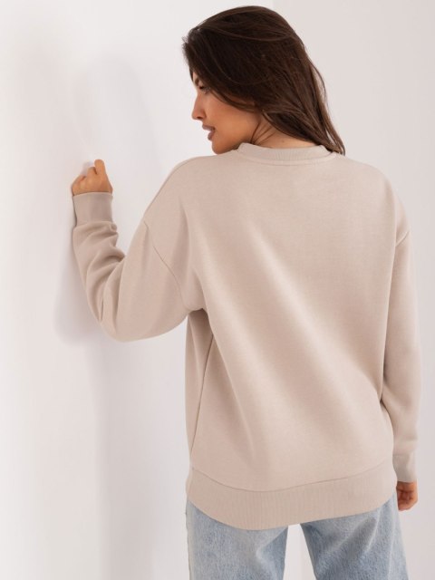 Bluza-D10606BA02565C-beżowy Bluza-D10606BA02565C-beżowy