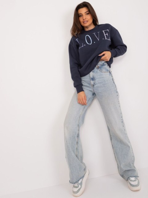 Bluza-D10606BA02565C-granatowy Bluza-D10606BA02565C-granatowy