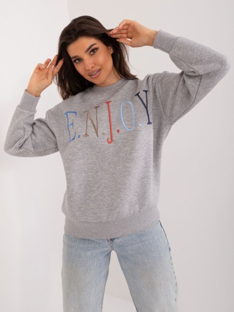Bluza-D10606BA02565C-szary Bluza-D10606BA02565C-szary