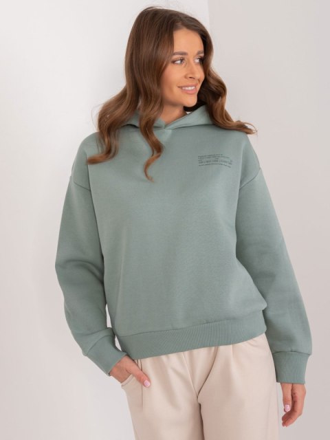 Bluza-D10608BC02450C2-pistacjowy Bluza-D10608BC02450C2-pistacjowy