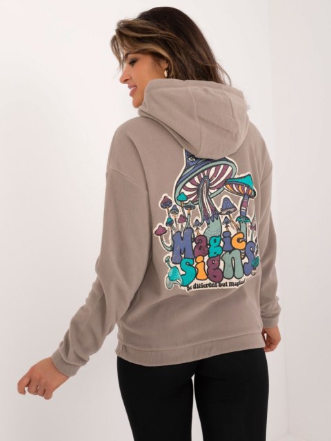 Bluza-D20005M02679A-ciemny bezowy Bluza-D20005M02679A-ciemny bezowy