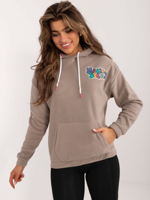 Bluza-D20005M02679A-ciemny bezowy Bluza-D20005M02679A-ciemny bezowy