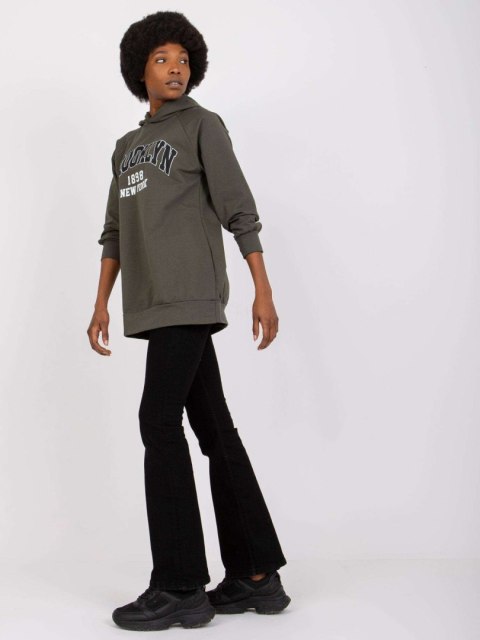 Bluza-DHJ-BL-15658.35-ciemny khaki Bluza-DHJ-BL-15658.35-ciemny khaki
