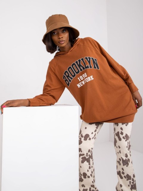 Bluza-DHJ-BL-15658.35-jasny brązowy Bluza-DHJ-BL-15658.35-jasny brązowy