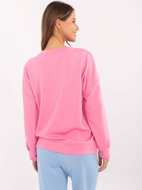 Bluza-DHJ-BL-20322.72-różowy Bluza-DHJ-BL-20322.72-różowy
