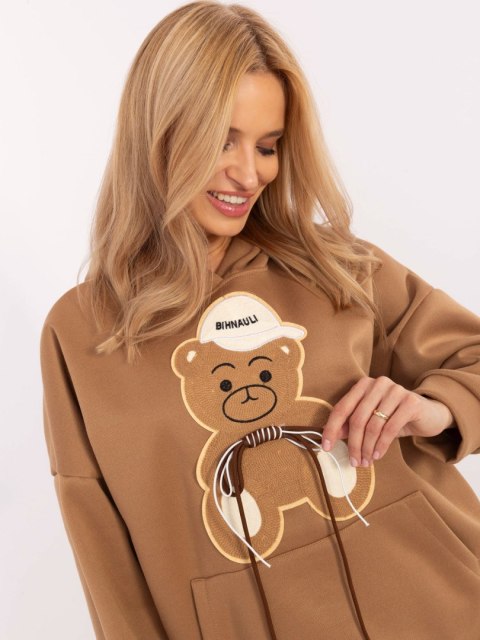 Bluza-DHJ-BL-A8695.65P-camelowy Bluza-DHJ-BL-A8695.65P-camelowy