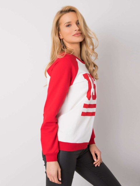 Bluza-DS-BL-1111.06P-biało-czerwony Bluza-DS-BL-1111.06P-biało-czerwony