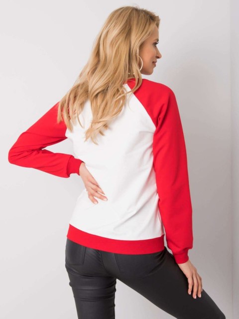 Bluza-DS-BL-1111.06P-biało-czerwony Bluza-DS-BL-1111.06P-biało-czerwony
