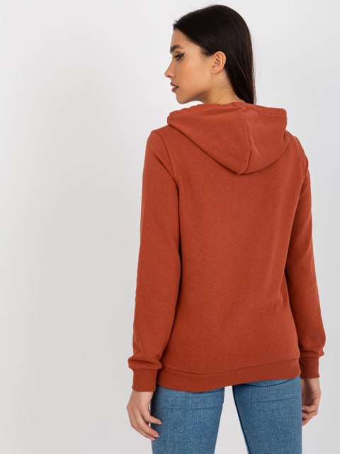 Bluza-EM-BL-1201.86P-ciemny pomarańczowy Bluza-EM-BL-1201.86P-ciemny pomarańczowy