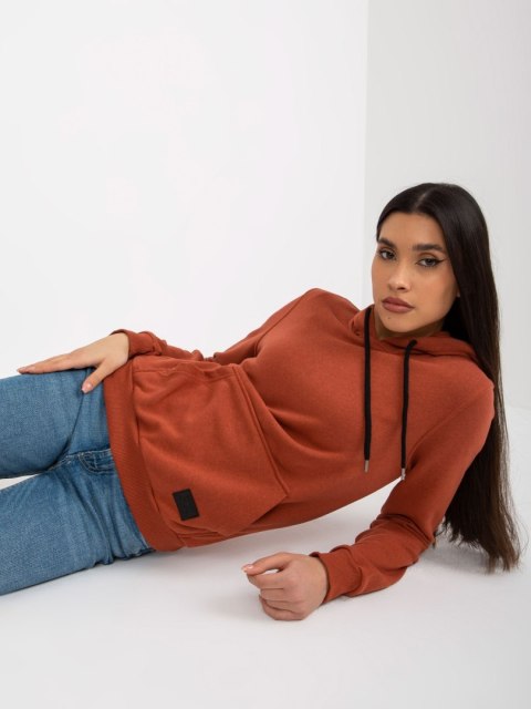 Bluza-EM-BL-1201.86P-ciemny pomarańczowy Bluza-EM-BL-1201.86P-ciemny pomarańczowy