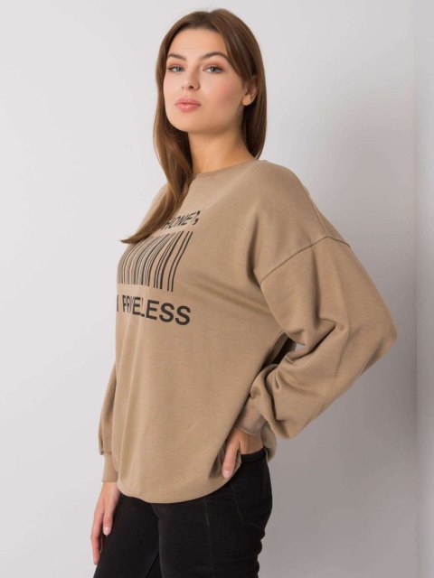 Bluza-EM-BL-536/1U.84P-ciemny bezowy Bluza-EM-BL-536/1U.84P-ciemny bezowy
