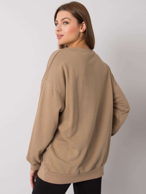 Bluza-EM-BL-536/1U.84P-ciemny bezowy Bluza-EM-BL-536/1U.84P-ciemny bezowy
