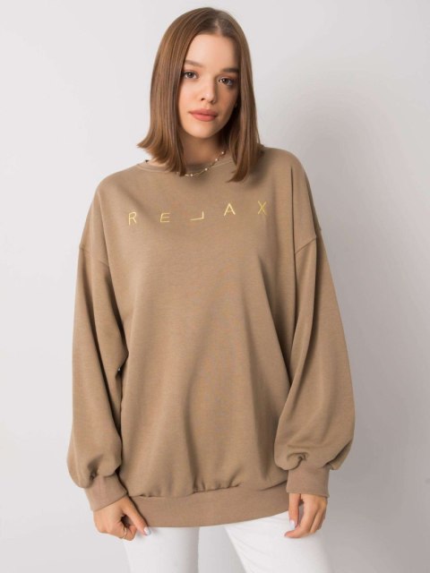 Bluza-EM-BL-536/2.04-ciemny bezowy Bluza-EM-BL-536/2.04-ciemny bezowy
