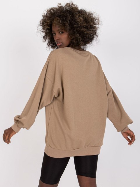 Bluza-EM-BL-536/3.76-ciemny bezowy Bluza-EM-BL-536/3.76-ciemny bezowy