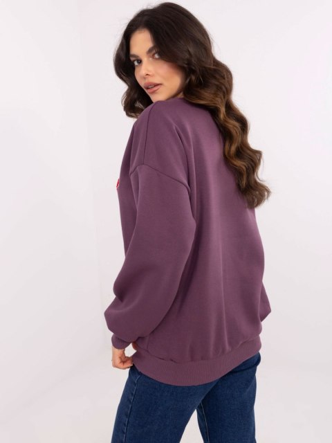 Bluza-EM-BL-617-15.55P-ciemny fioletowy Bluza-EM-BL-617-15.55P-ciemny fioletowy