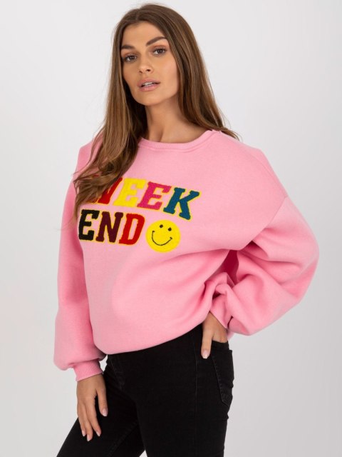 Bluza-EM-BL-617-6.07P-różowy Bluza-EM-BL-617-6.07P-różowy