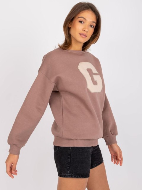 Bluza-EM-BL-617/G.11-brązowy Bluza-EM-BL-617/G.11-brązowy