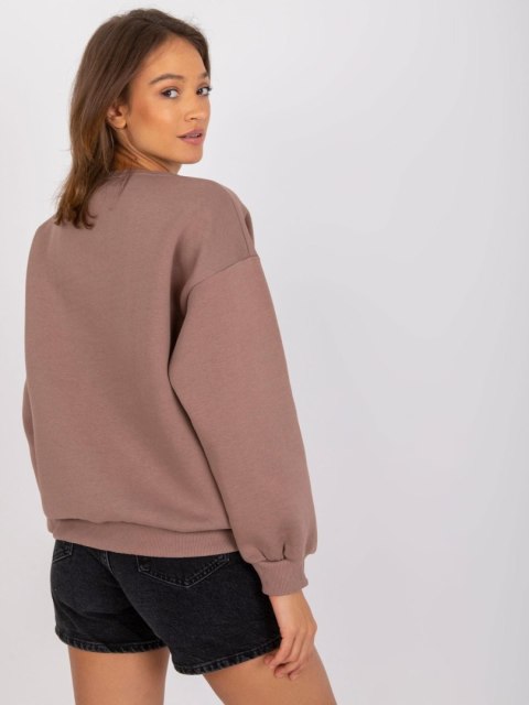 Bluza-EM-BL-617/G.11-brązowy Bluza-EM-BL-617/G.11-brązowy