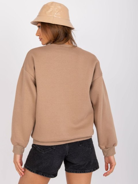 Bluza-EM-BL-617/G.11-ciemny bezowy Bluza-EM-BL-617/G.11-ciemny bezowy