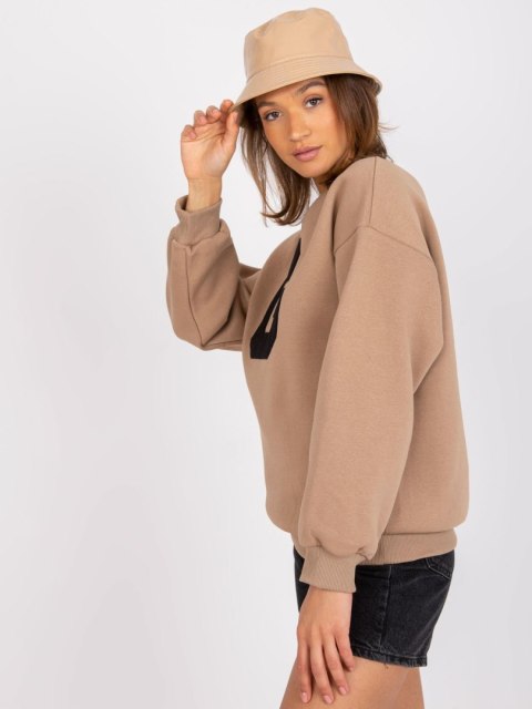Bluza-EM-BL-617/G.11-ciemny bezowy Bluza-EM-BL-617/G.11-ciemny bezowy