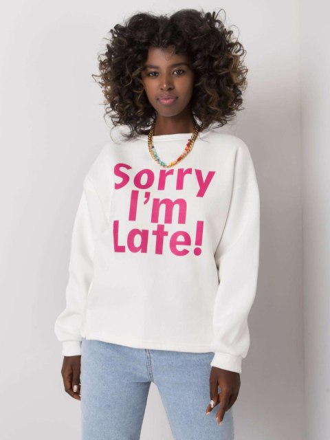 Bluza-EM-BL-624.90P-biało-różowy Bluza-EM-BL-624.90P-biało-różowy