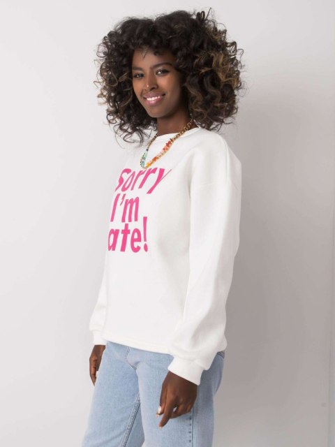Bluza-EM-BL-624.90P-biało-różowy Bluza-EM-BL-624.90P-biało-różowy