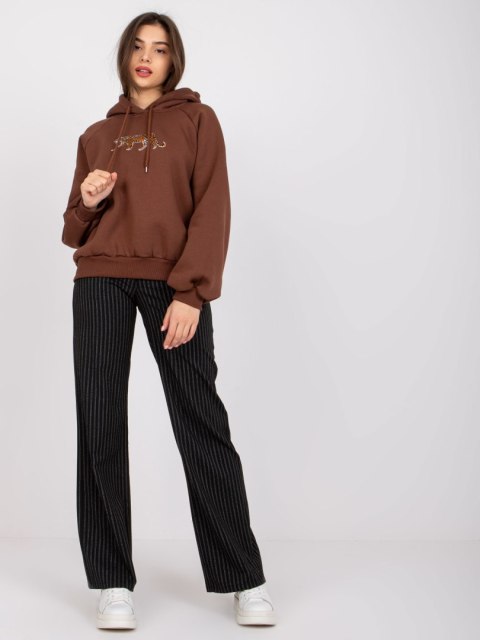 Bluza-EM-BL-651.99-ciemny brązowy Bluza-EM-BL-651.99-ciemny brązowy