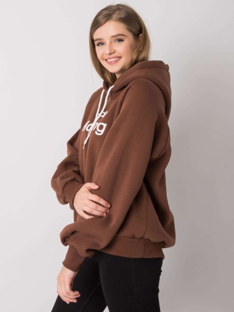 Bluza-EM-BL-651/1.21X-ciemny brązowy Bluza-EM-BL-651/1.21X-ciemny brązowy