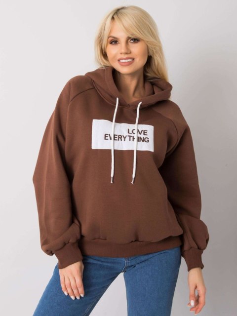 Bluza-EM-BL-651/2.41X-ciemny brązowy Bluza-EM-BL-651/2.41X-ciemny brązowy