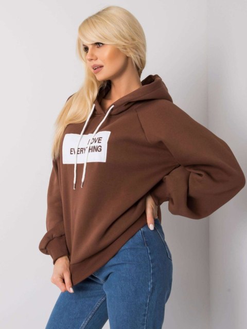Bluza-EM-BL-651/2.41X-ciemny brązowy Bluza-EM-BL-651/2.41X-ciemny brązowy