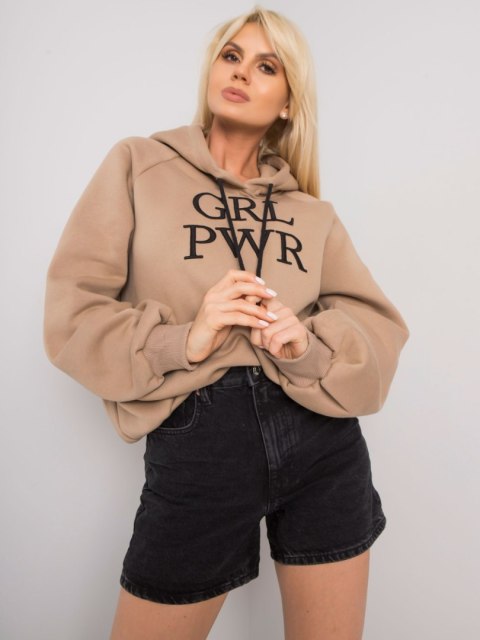 Bluza-EM-BL-651/3.39X-ciemny bezowy Bluza-EM-BL-651/3.39X-ciemny bezowy
