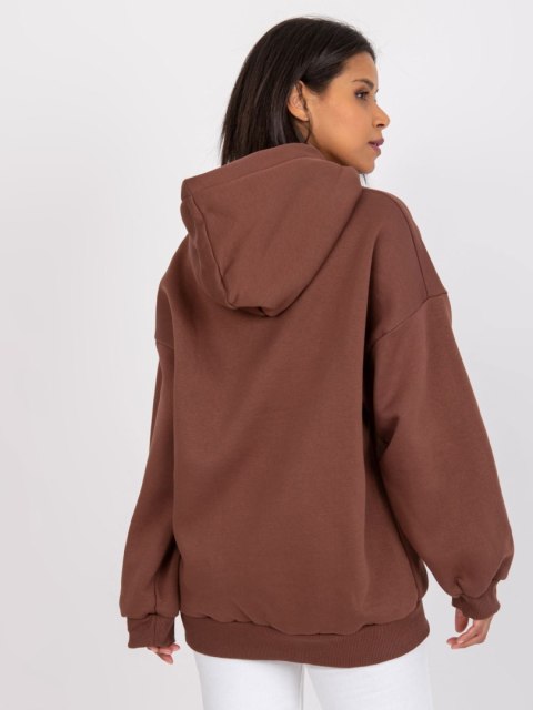 Bluza-EM-BL-656.57P-ciemny brązowy Bluza-EM-BL-656.57P-ciemny brązowy