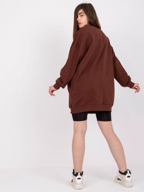 Bluza-FA-BL-7649.85P-ciemny brązowy Bluza-FA-BL-7649.85P-ciemny brązowy