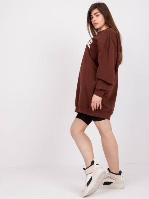 Bluza-FA-BL-7649.85P-ciemny brązowy Bluza-FA-BL-7649.85P-ciemny brązowy