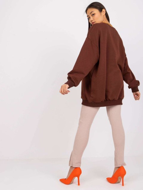 Bluza-FA-BL-7650.40-ciemny brązowy Bluza-FA-BL-7650.40-ciemny brązowy