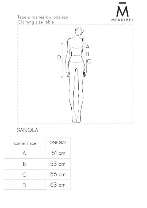 Bluzka Sanola Green Merribel Bluzka Sanola Green Merribel