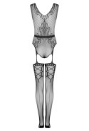 Bodystoking Nustola Black Czarny LivCo Corsetti Fashion LivCo Corsetti Fashion